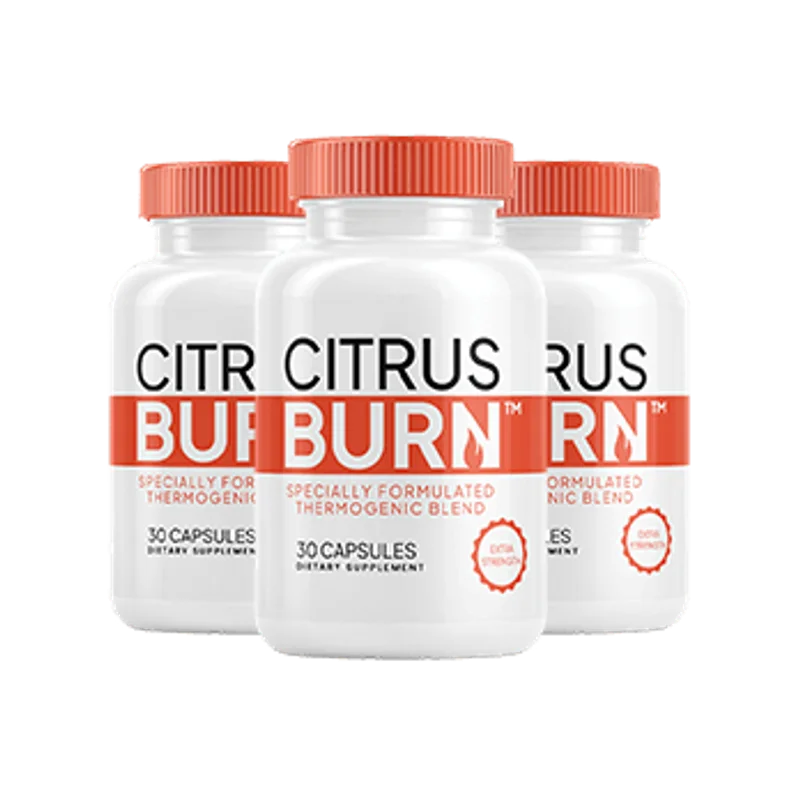Citrus Burn Natural Weight Management Formula — 3 Bottle / 90 Day Pack