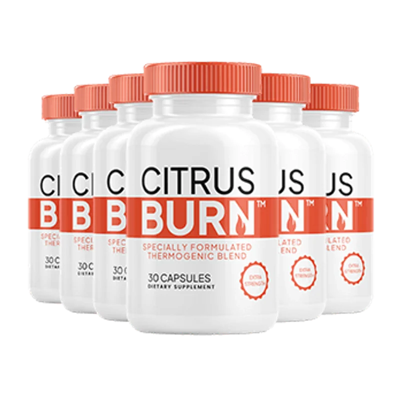 Citrus Burn Natural Weight Management Formula — 6 Bottle / 180 Day Pack